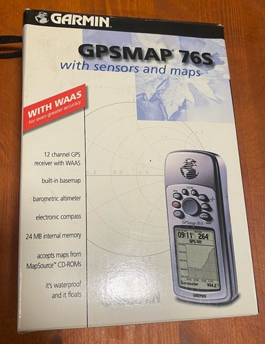 Garmin gpsmap 76s waterproof - garmin,